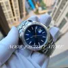 Wersja fabryczna Super BP Watch 4 kolorowy Pograph 126334 Automatyczny ruch Sapphire Glass Blue Dial 41 mm Men Watches with Origin2182