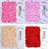 40x60cm Artificial Flowers Row 18 Designs Silk Hydrangea Wall Panel Party Wedding Background Baby Shower Supplies Simulation Flower Head Home Backdrop Decoration