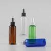 30PCS 100 ml Spray Tomma flaskor för parfymer, 100cc Pet Clear Container med sprutpump Fin Mistflaska Kosmetisk Förpackning