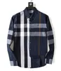 2023 NYTT SHIRT Fashion Classic bekväm avslappnad långärmad affärsformell kostymskjorta topp plus asiatisk storlek m-xxxl