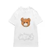 メンズ Tシャツデザイナー女性クマプリント Tシャツ夏のファッションパズル半袖男ストリートスタイル Tシャツ女性服高品質