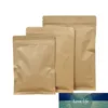 Winco Pack Kraftpapier-Teebeutel mit flachem Boden, recycelte Kaffeebohnenbeutel aus Kraftpapier