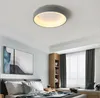 Runda Moderna LED Taklampor för vardagsrum Sovrum Studierum Dimmablerc Taklampa Fixtures Gratis