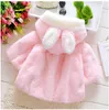 2021 New Baby Girls Coats Toddler Hooded Coat Autumn Winter Infant Cape Shawl Kids Outwear Newborn Clothes