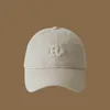 Berretto da baseball con ricamo a lettera Cappellini con snapback per papà in oro 100% cotone Tinta unita tinta unita Cappelli sportivi Cappello bianco regolabile per uomo Donna