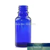 Bouteille de parfum compte-gouttes cosmétique en verre vide bleu 20ML 56 pièces, récipient de Pipette de réactif de maquillage de beauté, flacons de sérum d'huile essentielle