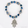 Braccialetti con ciondoli Moda Semplice fascino religioso perline blu Braccialetto fortunato Miglior abbinamento Turco Bellissimo braccialetto