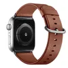 Pulseira de relógio inteligente para apple watch pulseira de couro genuíno compatível com iWatch série 12345678 homens mulheres 38 MM 42 MM 40 MM 44 MM pulseiras de substituição