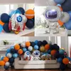 Ballon d'espace Ballon Garland Kit 85pcs Universe Planètes spatiales Party Ufo Rocket Astronaut Balloons Kids Birthday Party décorations T200612