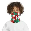 Рождественские дети шарфс велосипедные маски для лица защитные маски с фильтром зима теплые обертывающие шеи кольцо для детей на открытом воздухе спортивные шарфы