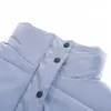 Fermeture à glissière grise réfléchissante surdimensionnée Femmes vestes à manches longues boutonnage veste épaisse veste recadrée Sexy Streetwear manteau hiver