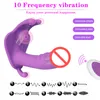 Wearable Dildo Vibrator Women Orgasm Masturbator G Spot Massager Clit Stimulate 10 Vibration Panties Vibrators with Remote Control