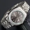 Mens Diamond Lady Relógios Movimento Mecânico Automático Relógios de Pulso Completo Relógio de Natação de Aço Inoxidável Super Luminoso Vidro de Safira Montre de Luxe 36-41mm