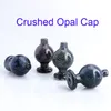 Novo 26mm OD Crushed Cap de tampa de vidro cozido Caps de carboidratos de tampa de tampa DAB DAB DAB para quartzo Banger Nails Glass Bongs Dab Rigs