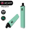 A autêntica AOKIT OMI PRO Dispositivo descartável Kit E-Cigarros 5% Força 3500 Puffs Bateria Recarregável 10ML Cartucho Prefilado Pod Vape A57