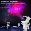 Nyaste Astronaut Stjärnhimmel Projektorlampa Galaxy Star Laserprojektion USB Laddning Atmosfärlampa Barn Sovrum Inredning Pojke Julklapp 21126