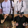 Vintage Leather Suspender Men Medieval Renaissance Harness Punk Chest Shoulder Belt Strap Suspensorio Apparorer263s