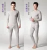 Kvalitet långa johns män bomull underkläder nya varumärken Vinter varma teespants set mode smal fit casual män långa johns 201126