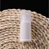20PCS 15ml 30ml 50 ml vit luftfri pumpflaska för bb cream lotion vakuum kosmetisk contianer