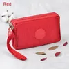 Zipper Lady Purse Coin Card Key Money Bag Canvas long Style Une variété de couleurs disponibles