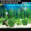 Fret gratuit YEGBONG OEM ODM Aquarium Decor Fish tank écologique algues vertes boule micro-paysage Aquarium aménagement paysager algues eau herbe boule en plastique
