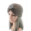 Vente en gros gratuit 10 couleurs femmes nouvelle bohême mode chapeaux tricotés Crochet torsion automne chaud adultes dame bonnets casquettes d'hiver