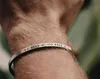 Blank manschettbangle rostfritt stål Armband Gravering för kvinnor Bredd 4mm Namn Graverad Armband Festival Present