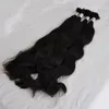 Tela o cabelo russo de onda reta 300g lote humano Remy Teleful