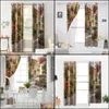 Занавес Drapes Home Deco EL STARTS Сад Spelo Town Plose Street Street Гостиная Спальня Большие окна Занавески Балкон Наружная беседка HAN