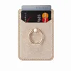 2 Packs Phone Card Holder RFID Credit Wallet with Kickstand Ring for Women Glitter Sands StickOn Back Grip iPhone Samsung Androi1869648