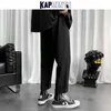 KAPMENTS Men Korean Casual Harem Pants Mens Japanese Streetwear High Waist Trousers Fashions Loose Straight Pants Plus Size 201109