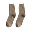 Men's Socks Long Tube Sweat-absorbent Solid Color Autumn And Winter Sports Breathable Ins Trend1