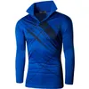 Jeansian Men's Outdoor Tshirt T-Shirt Beach Dry Fit Long Sleeve Golf Tennis Bowling Shirts Tops LA305 Blue 220312