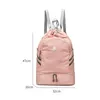 Torr våt Vattentät Yoga Väskor Gym Fitnessväska Simning Backpack Sac de Sport Sport Skulder Drawstring Gymtas För Kvinnor Ryggsäck Q0705