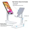 Folding Desk Phone Stand Holder For iPhone iPad Universal Portable Foldable Extend Metal Desktop Tablet Table Stand