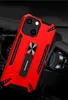 Invisible Car Holder Phone Cases For Iphone 13 11 12 Pro Max Xr Xs Multifunctional Armor Magnetic Bracket Anti-fall Shockproof Protective Cover Shell