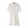 Robe femme blanche à manches longues robe de soirée élégante Sexy concepteur femmes mode vêtements pour femmes robe