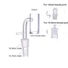 흡연 14mm 수컷 쿼츠 뱅커 enail 뱅거스 컬러 UFO 유리 버블 회전 탄수화물 캡과 DAB RIG BONG을위한 루비 테르프 진주를 가진 20mm 열 동전