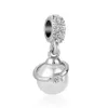 Ciondolo in argento sterling 925 a forma di cuore fai da te perline fini per gioielli di moda da donna con bracciale Pandora