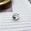 YPAY Authentischer 925 Sterling Silber Ring Vintage Herz Pfeil Verstellbare Ringe Edlen Schmuck Für Frauen Hochzeit Geschenke YMR862 Y200321