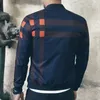 Klasyczne kurtki w kratę męskie płaszcz Slim Fit Fashion Matens Bomber Jackets Hiphop Streetwear Windbreaker Męska kurtka baseballowa dla mężczyzn T203971064