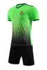 Real Valladolid Herren Kinder Freizeit Home Kits Trainingsanzüge Männer Schnell trocknendes Kurzarm-Sporthemd Outdoor-Sport-T-Shirts Top-Shorts