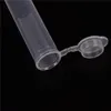 Fournitures de laboratoire 20pcs 10ml échantillon tube à essai spécimen clair micro centrifugeuse en plastique flacon bouchon conteneur pour la jllrld