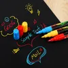 36 färger akrylmarkör penna set 0,7 mm kreativ diy målning graffiti pennor konst markörer snabba torra ritmarkörer konstförsörjningar 201116