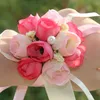 Other Accessories Wrist Corsage Bridesmaid Sisters Hand flowers Artificial Bride Flowers For Wedding Dancing Party Decor Bridal Pr9609845