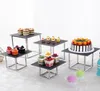 Andere feestelijke feestartikelen 5-9pcs bruidstaart drinken dessert tafel display acryl rack zoet eten cupcake stand buffet banket thee b