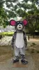 2021 Costume de mascotte de rat de haute qualité Halloween Costume de personnage de dessin animé de Noël Costume Dépliants publicitaires Vêtements Carnaval Unisexe Adultes Outfit