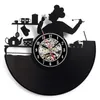 Vinyl record wandklok modern design decoratief keukenmes en vork hangende klokken kijk home decor stil y200109