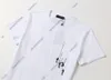 2022サマーメンズTシャツビッグレタープリントTシャツヨーロッパイタリアストリートカジュアルコットンピープルTシャツファッションデザイナーT SHI268S