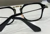 Nouveau design de mode hommes lunettes optiques 413 K or plastique cadre carré vintage style simple lunettes transparentes qualité supérieure clair 306m